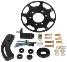 MSD-86103 - MSD Flying Magnet 7” Diameter “Black” Crank Trigger Wheel Kit for a Small Block Chevy