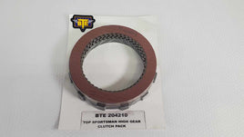 BTE-204210 - BTE Powerglide Top Sportsman Eight Disk High Gear Complete Clutch Pack (8 - 0.060” frictions & 8 - 0.060” steels)