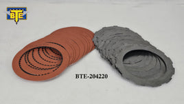 BTE-204220 - BTE Powerglide Top Sportsman Ten Disk High Gear Complete Clutch Pack (10 - 0.060” frictions & 10 - 0.060” steels)