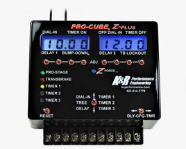 KRPE-PCT1-ZP_BLK – K&R Performance Pro Cube Plus with One (four stage) Timer and Z-Force (Black Cover)
