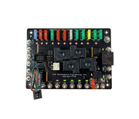 KRPE-SD-SPD-8-CI – K&R Performance Super Duty Wiring Kit with Carbon Illusion Faced Switch Panel