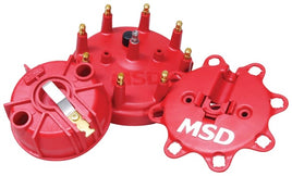 MSD-84085 - MSD Ignition Distributor Cap (8408) and Rotor (8423) Kit for MSD Distributors